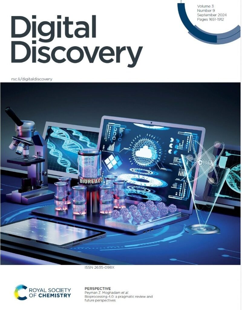 Journal Cover_Digital Discovery_Bioprocessing 4.0